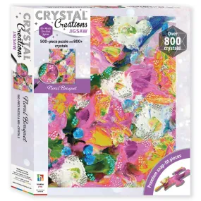 Crystal Creations 500-Piece Jigsaw: Floral Bouquet