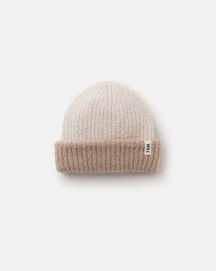 2-Tone Fuzzy Beanie