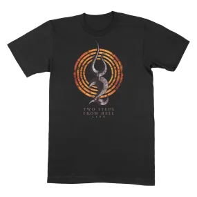 2023 FLAME CIRCLE BLACK T-SHIRT