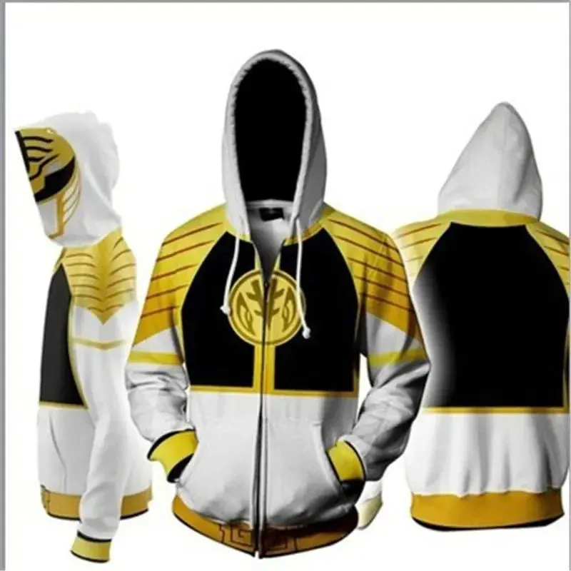 Adult Kids Power Samurai Sentai Shinkenger Rangers Costume Superhero Cosplay Halloween Carnival Birthday Party hoodie