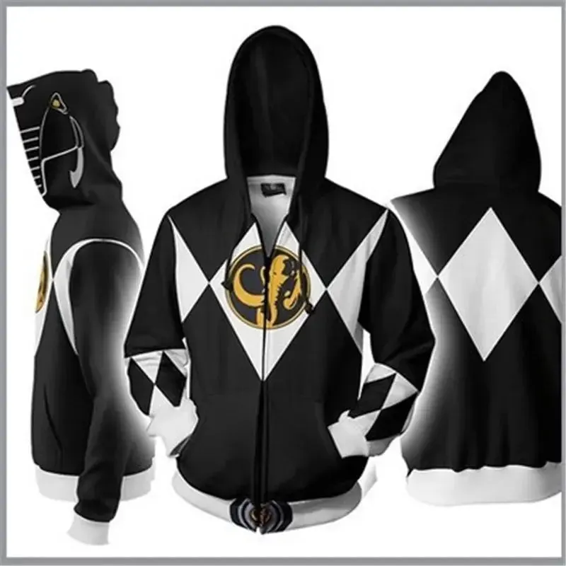 Adult Kids Power Samurai Sentai Shinkenger Rangers Costume Superhero Cosplay Halloween Carnival Birthday Party hoodie