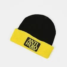 Anti-Hero Beanie BLK/YLW