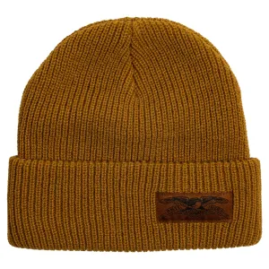 Anti Hero Stock Eagle Label Beanie Brown