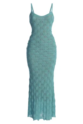 Aqua Gabriela Knit Maxi Dress