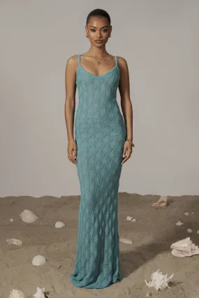 Aqua Gabriela Knit Maxi Dress