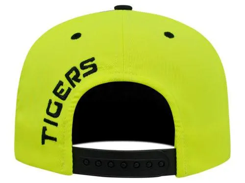 Auburn Tigers TOW Neon Yellow Clubhouse Adjustable Snapback Flat Bill Hat Cap