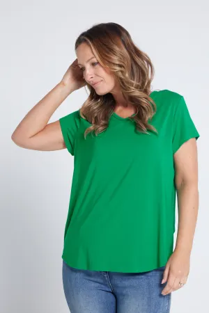 Bamboo Tee - Emerald