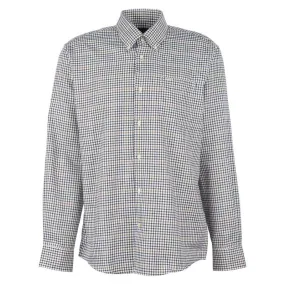 Barbour Henderson Thermo Weave Mens Shirt - Whisper White