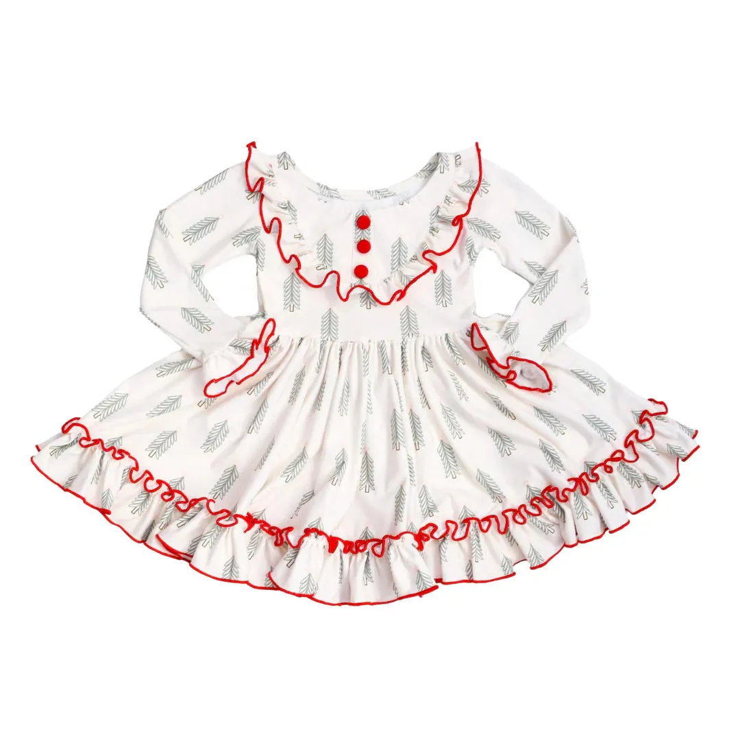 BEG Little Miss Twirler Be Merry Dress