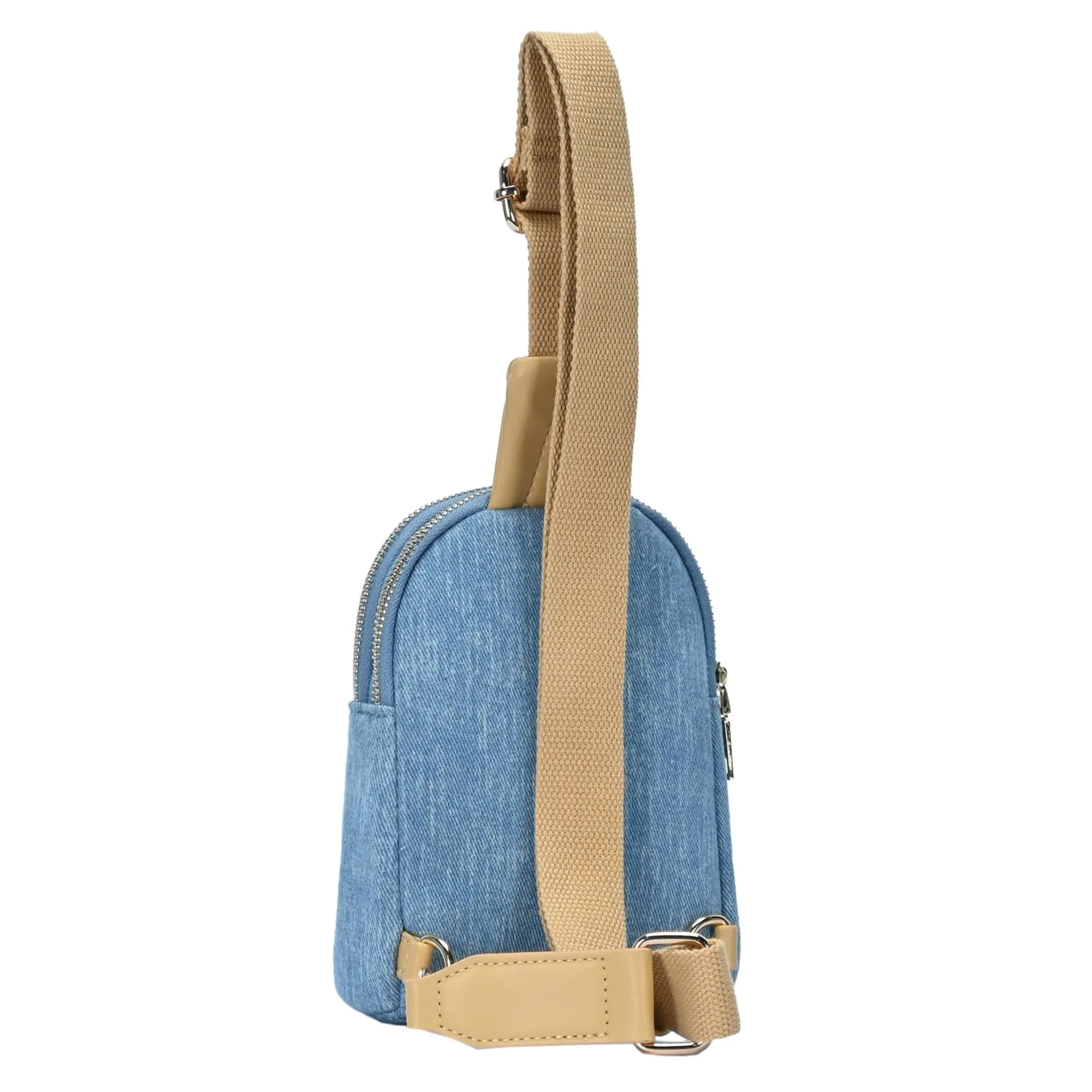 BGA7236 Kelly Mini Denim Sling Bag