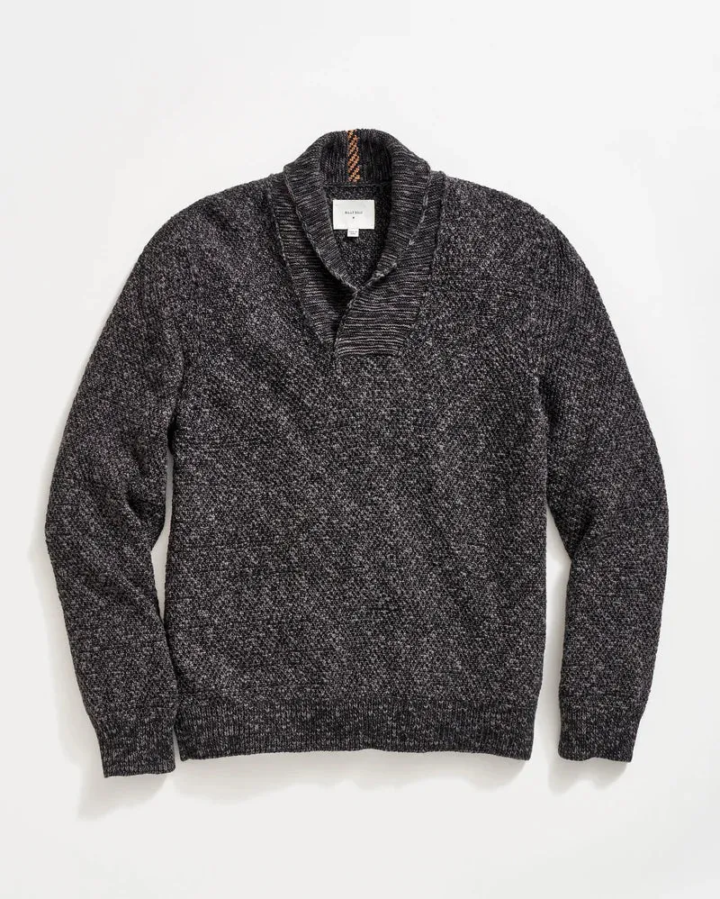 Billy Reid Marled Shawl Sweater