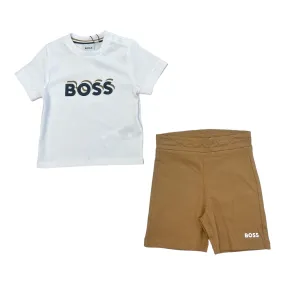 Boss - T-shirt and short set, 12m - 3yrs