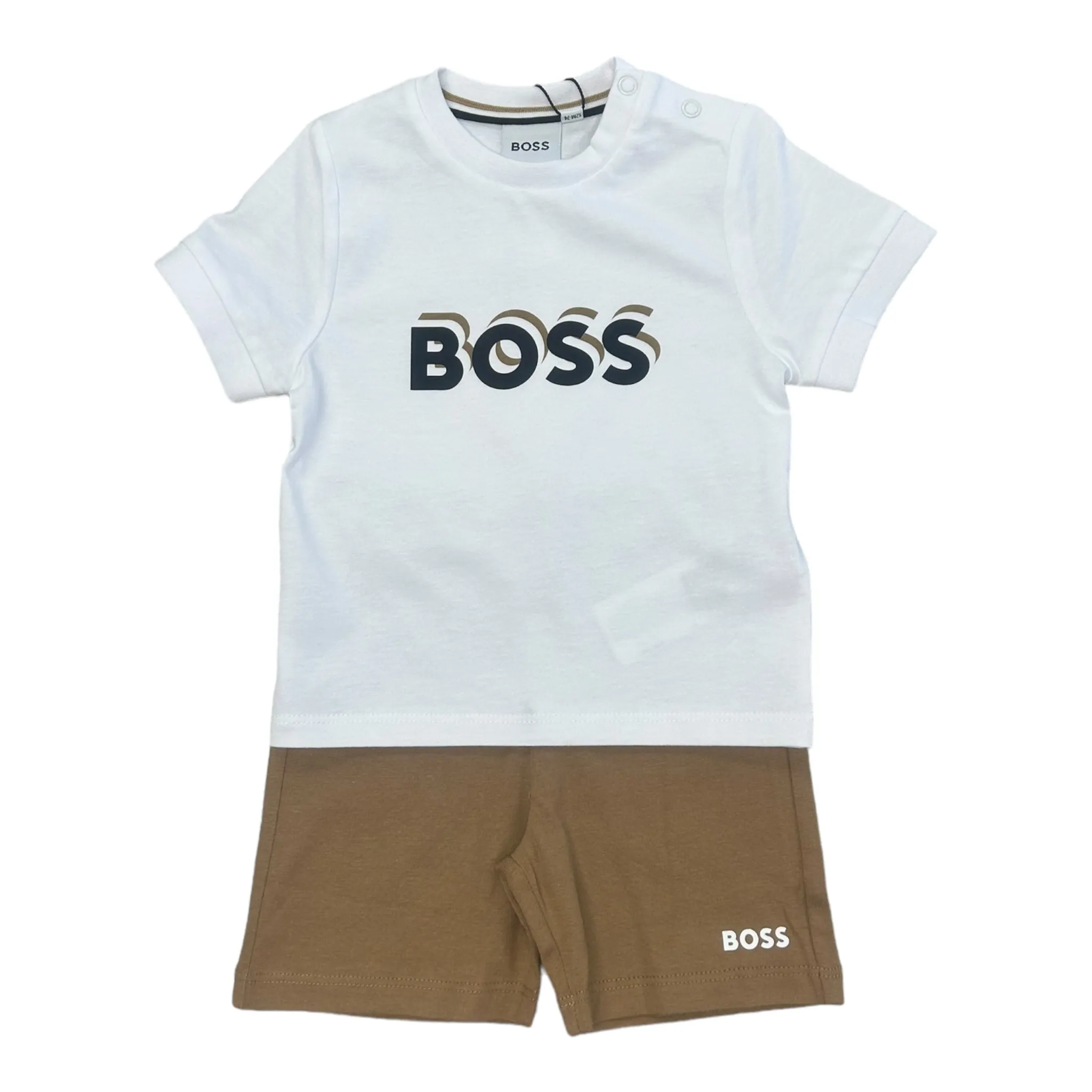 Boss - T-shirt and short set, 12m - 3yrs