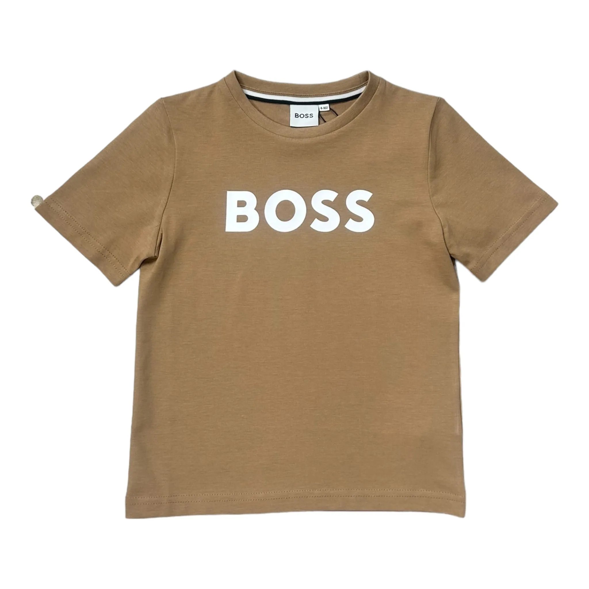 Boss - T-shirt, Tan