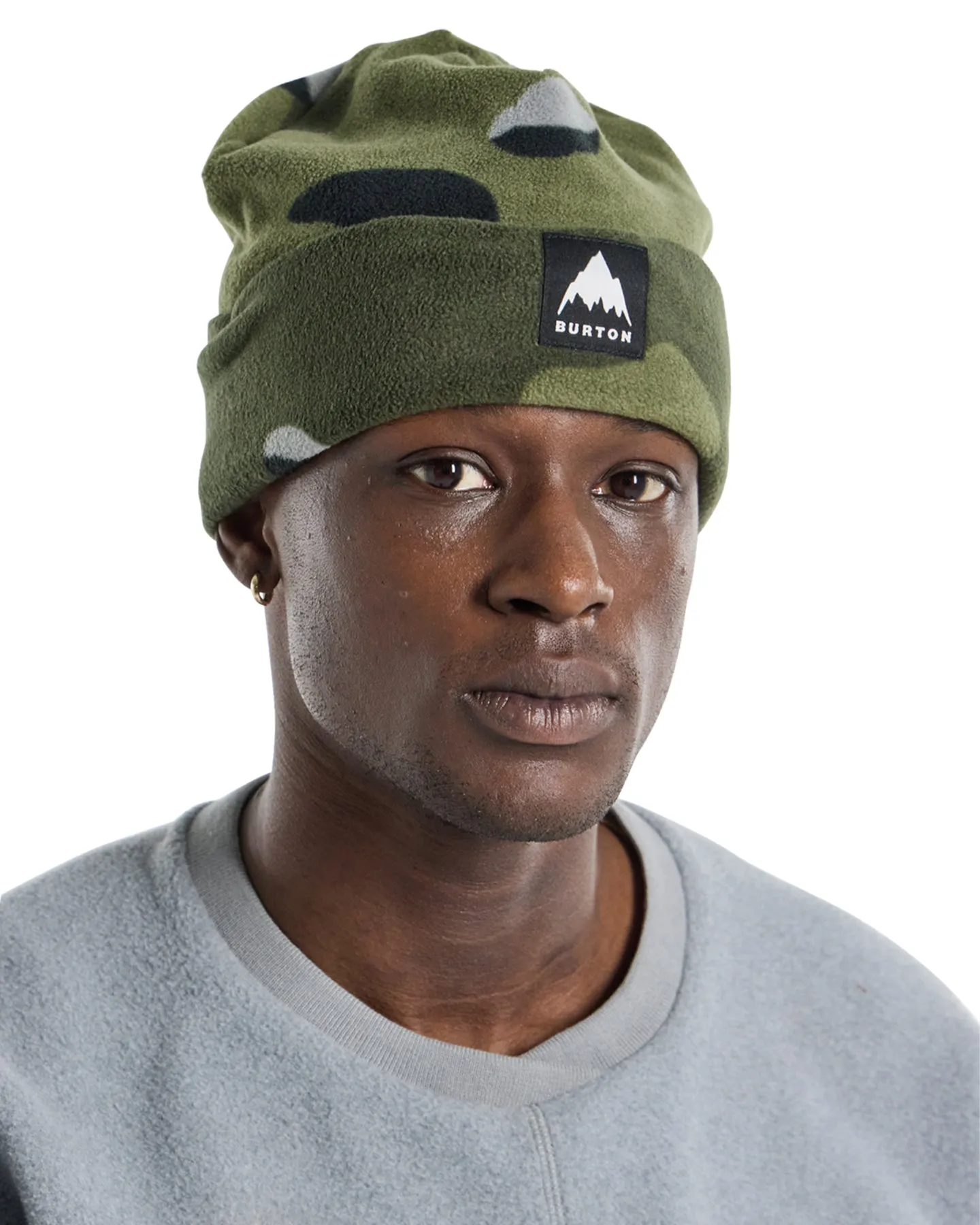 Burton Burke Beanie - Forest Moss Cookie Camo