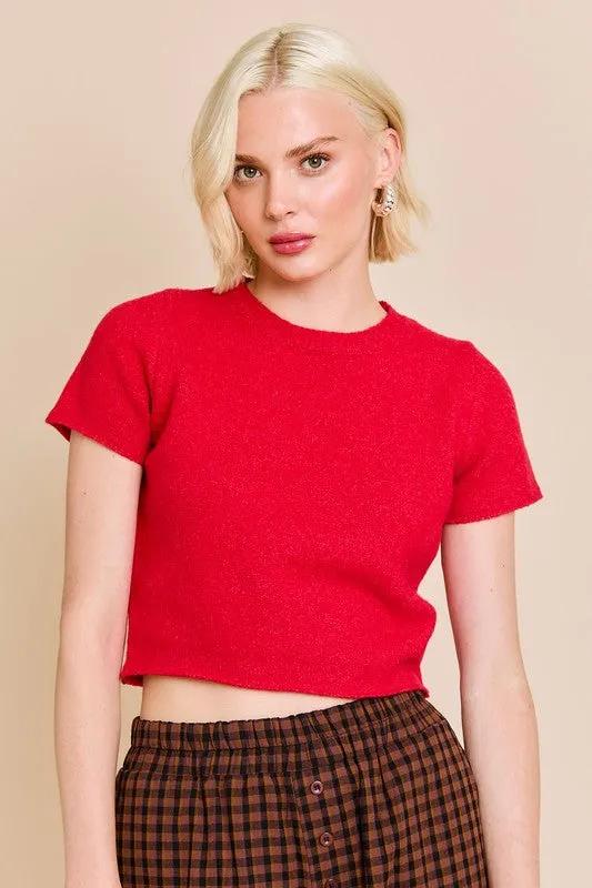 Capri Crop Sweater Top