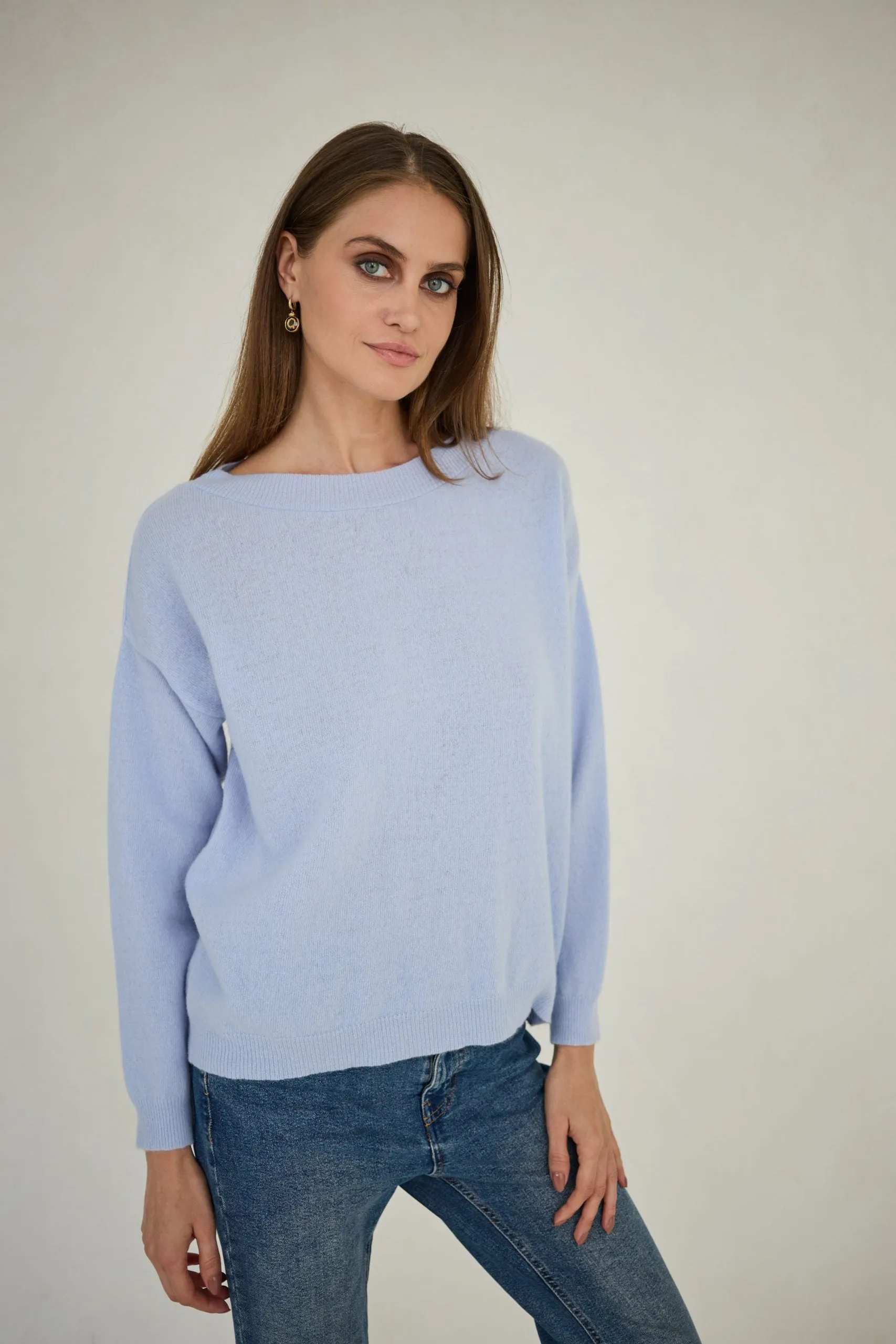 Cashmere Sweater Juliette Pale Blue