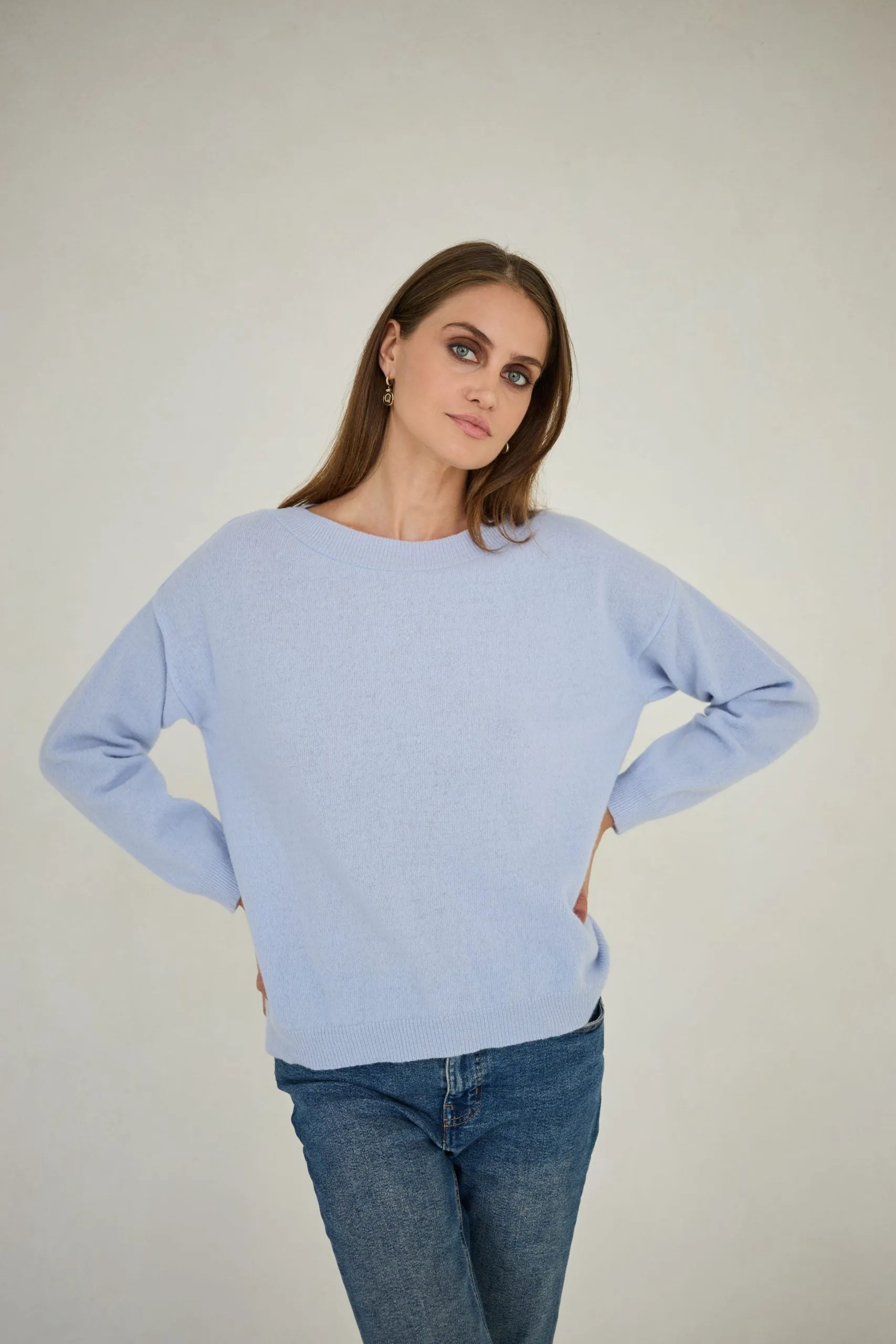 Cashmere Sweater Juliette Pale Blue