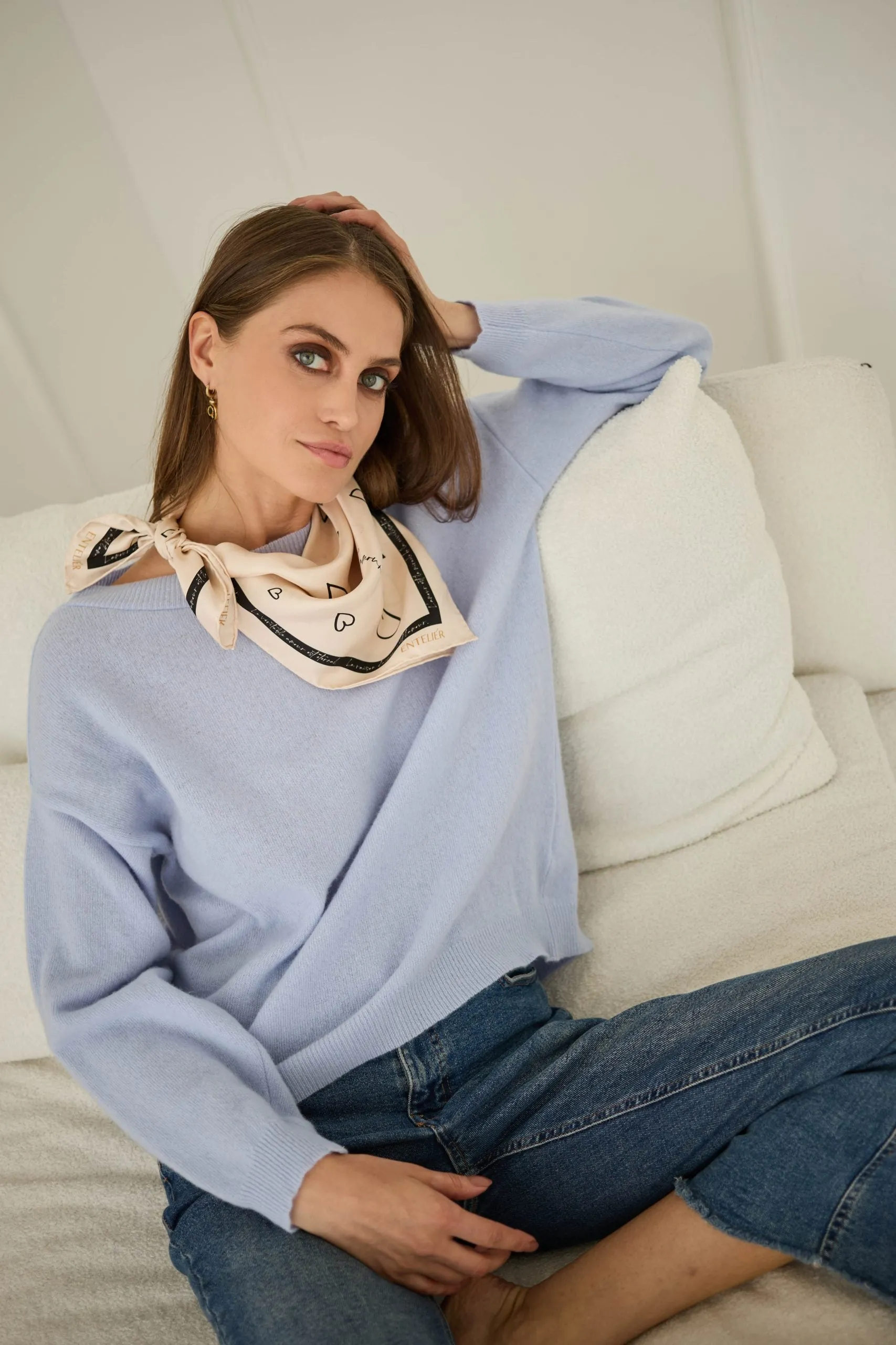 Cashmere Sweater Juliette Pale Blue