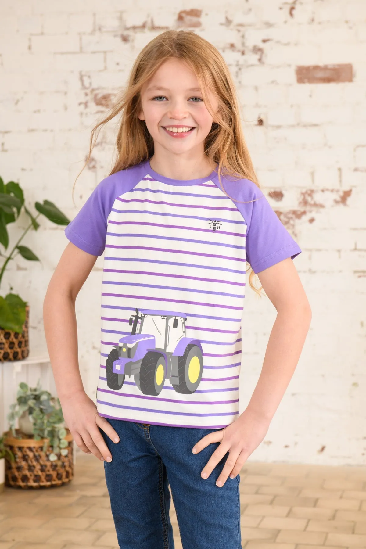 Causeway Short Sleeve - Purple Tractor