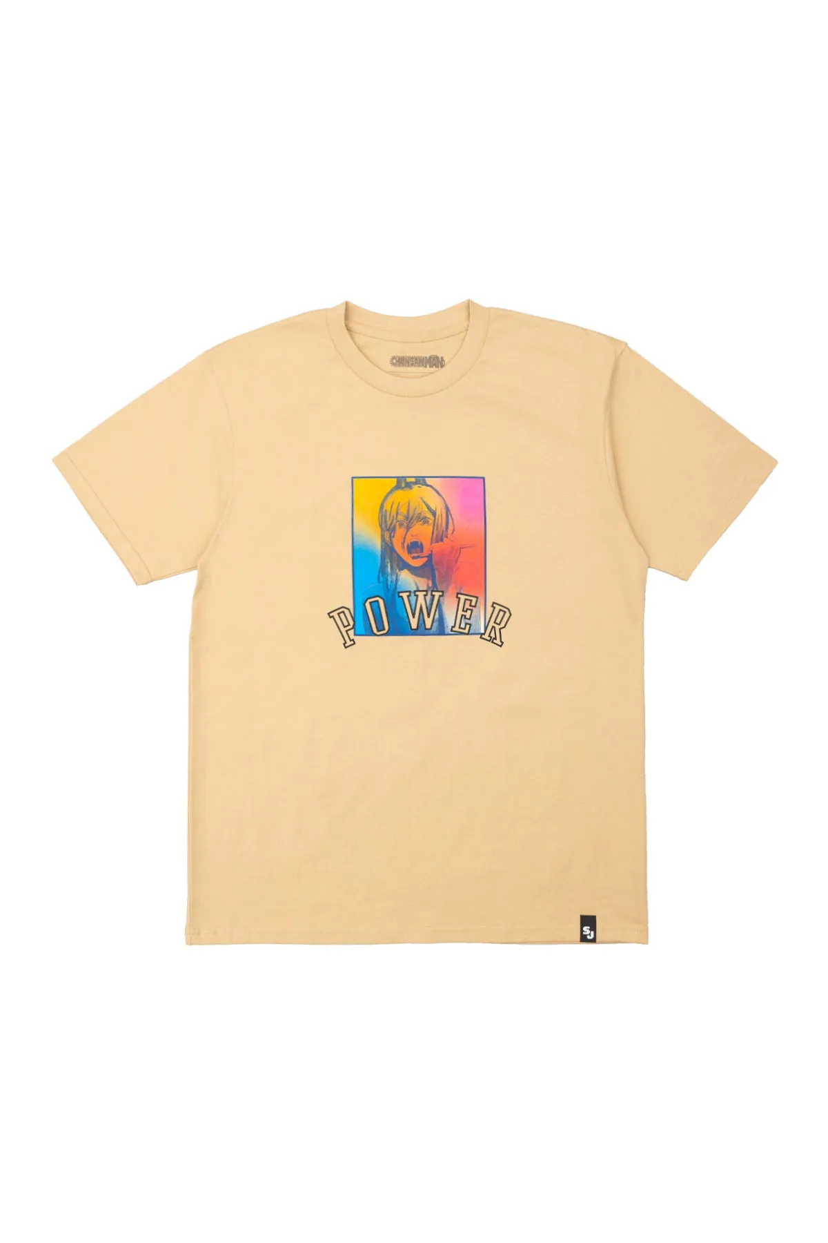 Chainsaw Man Power Tee - Tan