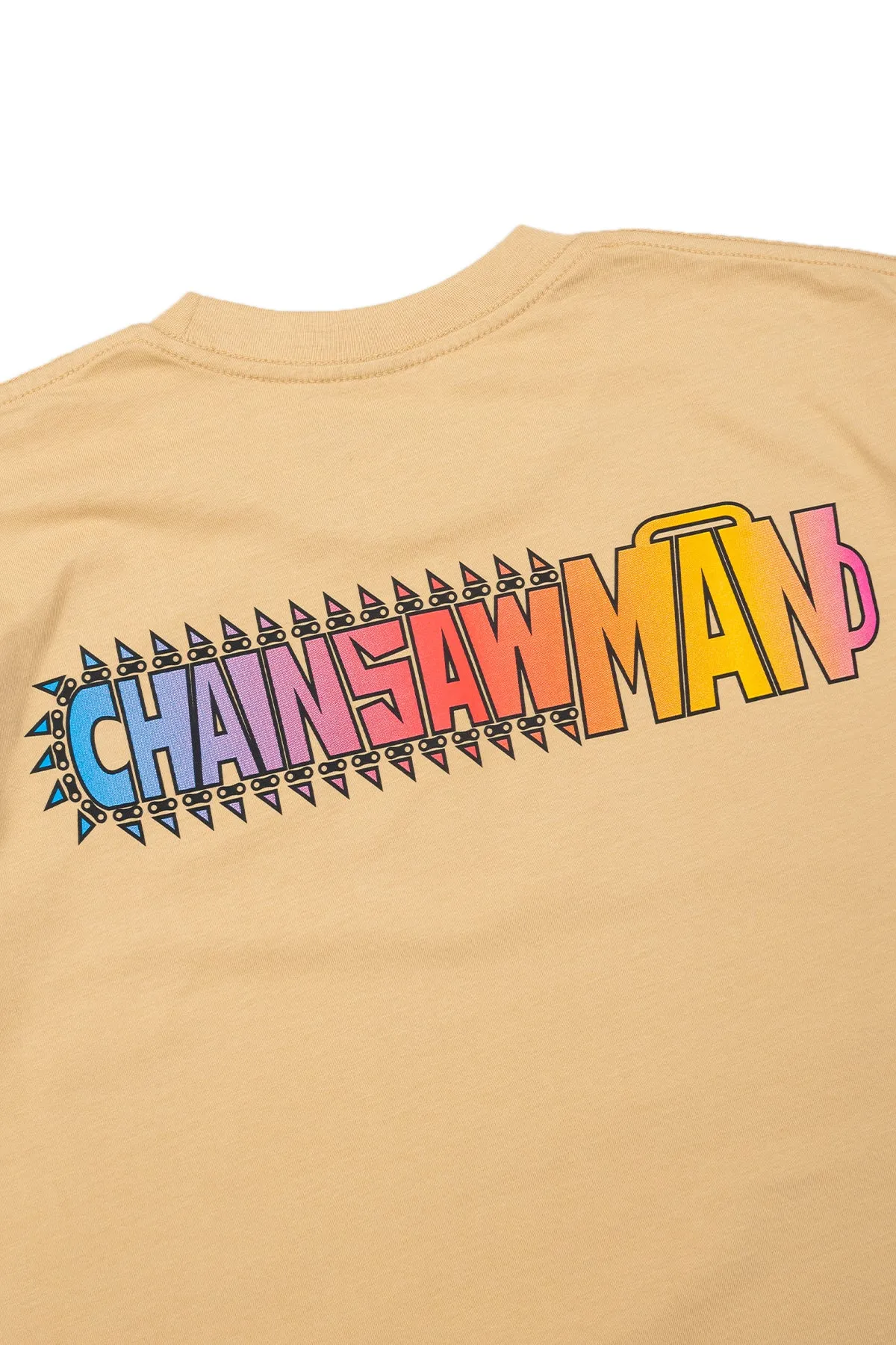 Chainsaw Man Power Tee - Tan