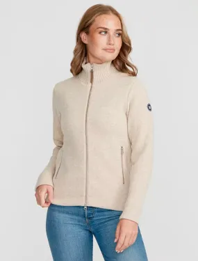 Claire Windproof Sweater-Sand