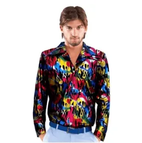 Colour Flame Disco Shirt - Buy Online Only