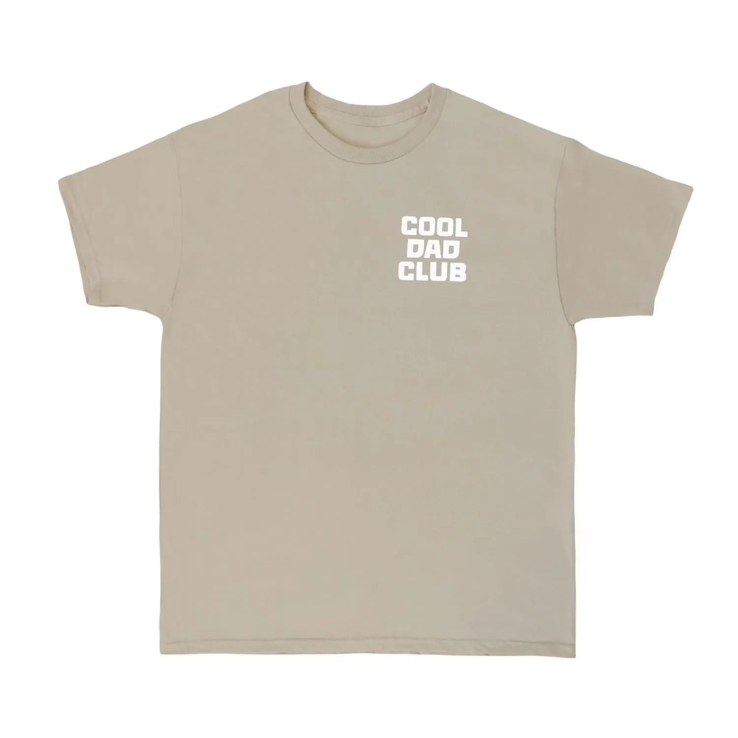 Cool Dad Club Tee Shirt - Sand