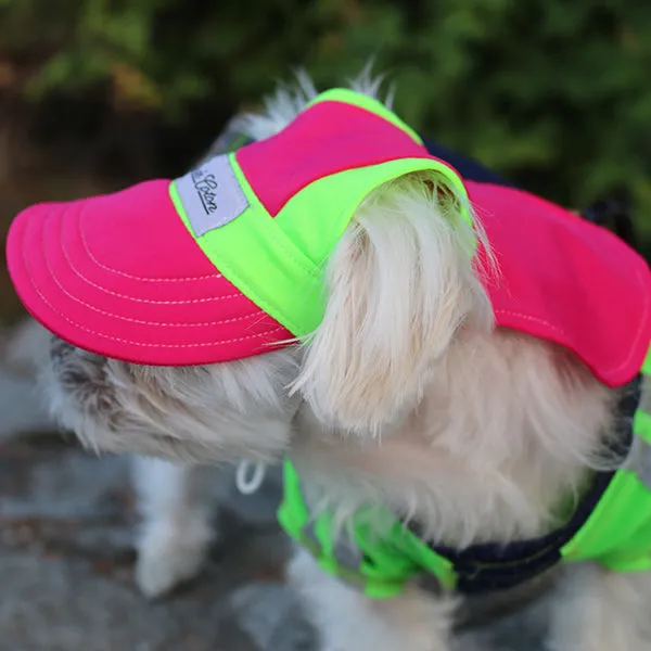 Cooling Dog Hat with UPF50   - Buble Gum