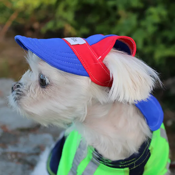 Cooling Dog Hat with UPF50  - Royal Blast