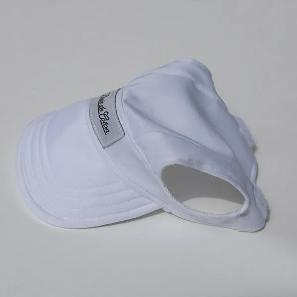 Cooling Dog Hat with UPF50   - White Sand