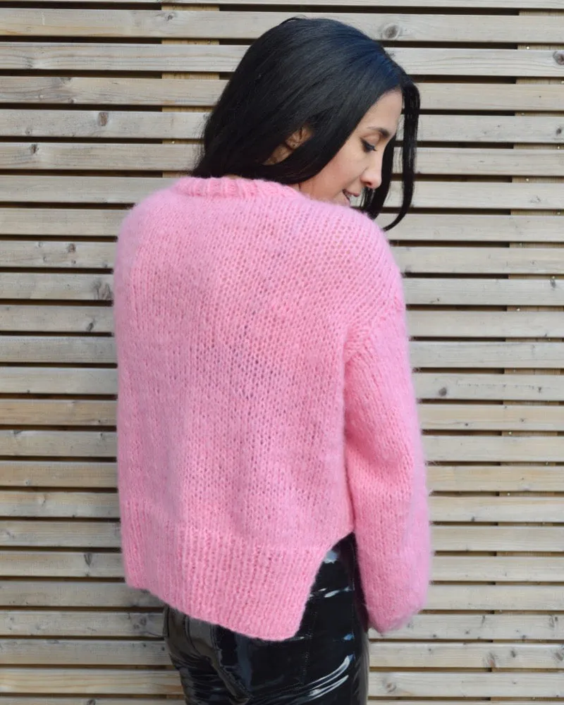 Cotton Candy Knit Sweater - Downloadable Knitting Pattern