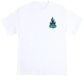 Creature Logo Flame T-Shirt White