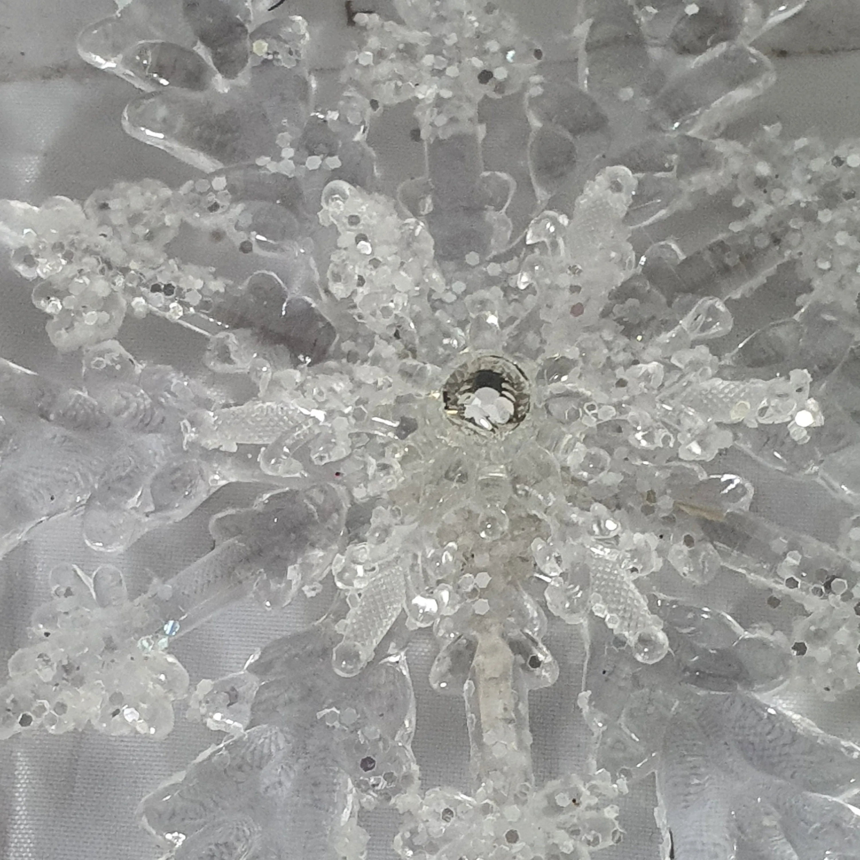 Crystal Snowflake Boutonniere - Grooms Boutonniere for a Winter Wedding - Christmas Wedding