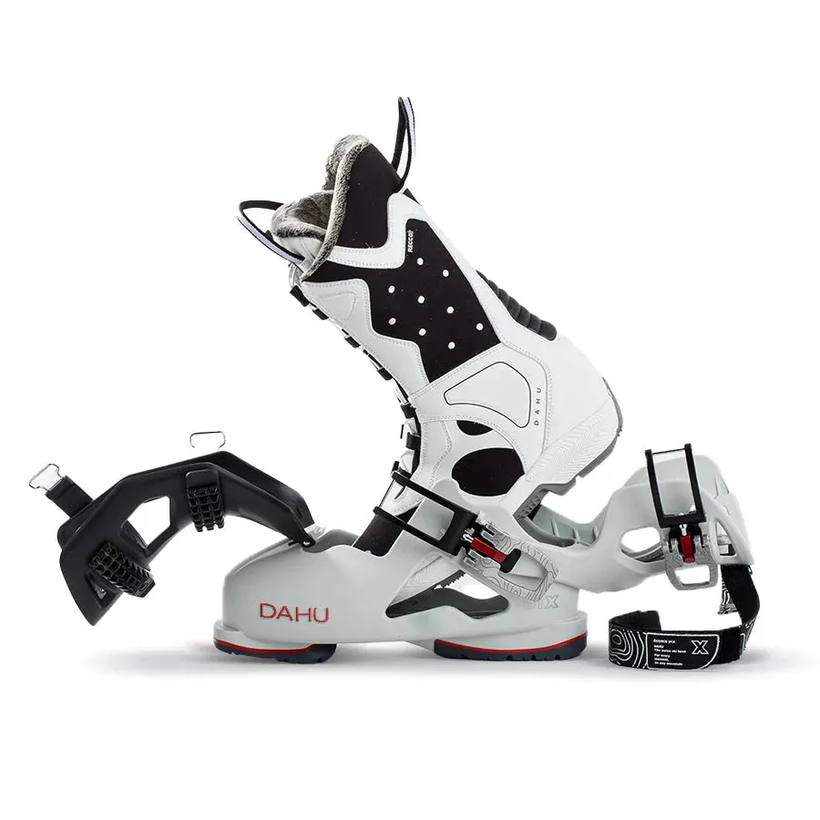 DAHU Womens Ski Boots - Écorce 01X (Black - White)