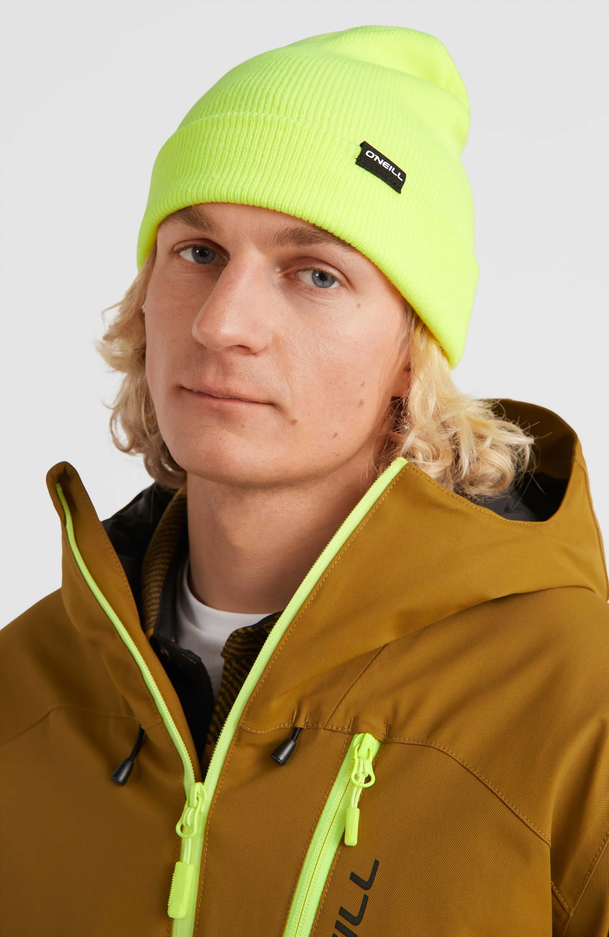 Dolomite Beanie | Pyranine Yellow