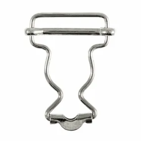 Dungaree Buckle Fastenings - Nickel 25mm (Pack of 2)