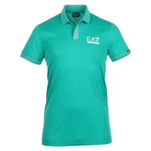 Emporio Armani EA7 Golf Ventus7 Placket Detail Polo Shirt