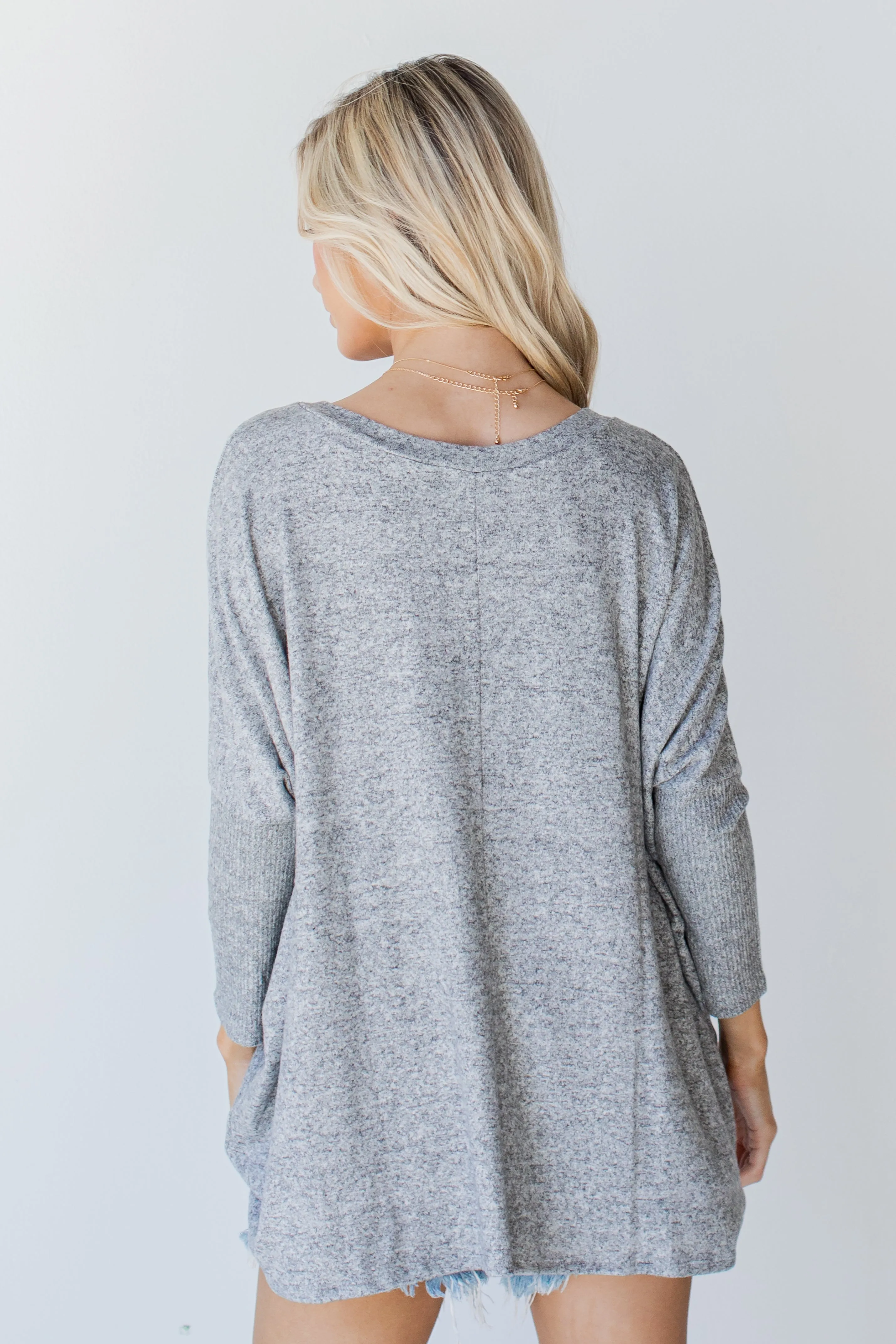 Extra Sweet Brushed Knit Top