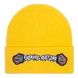 FA Awesome World Cup Cuff Beanie Daisy Yellow