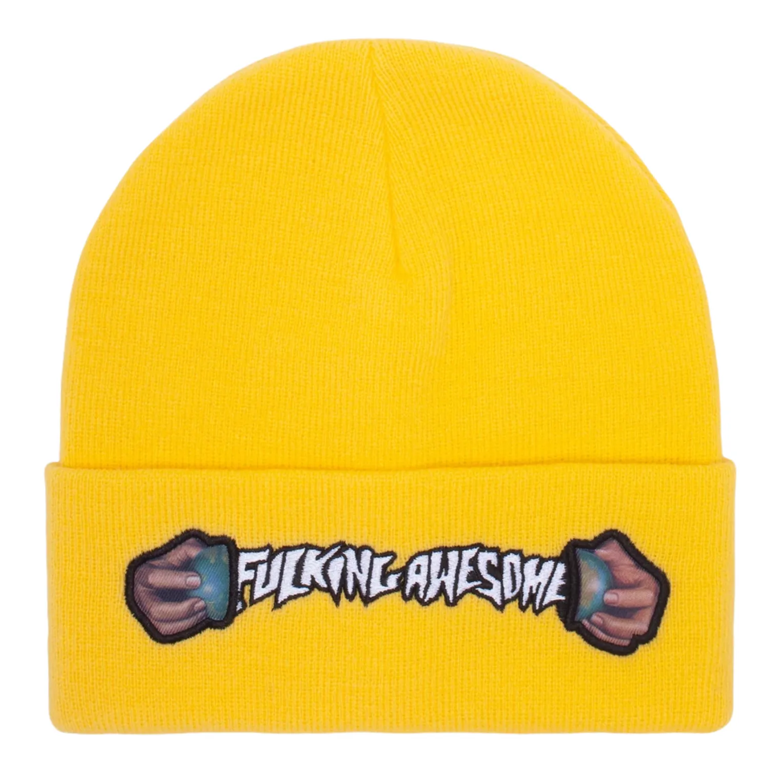 FA Awesome World Cup Cuff Beanie Daisy Yellow