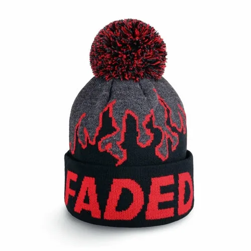 Faded Pom Beanie