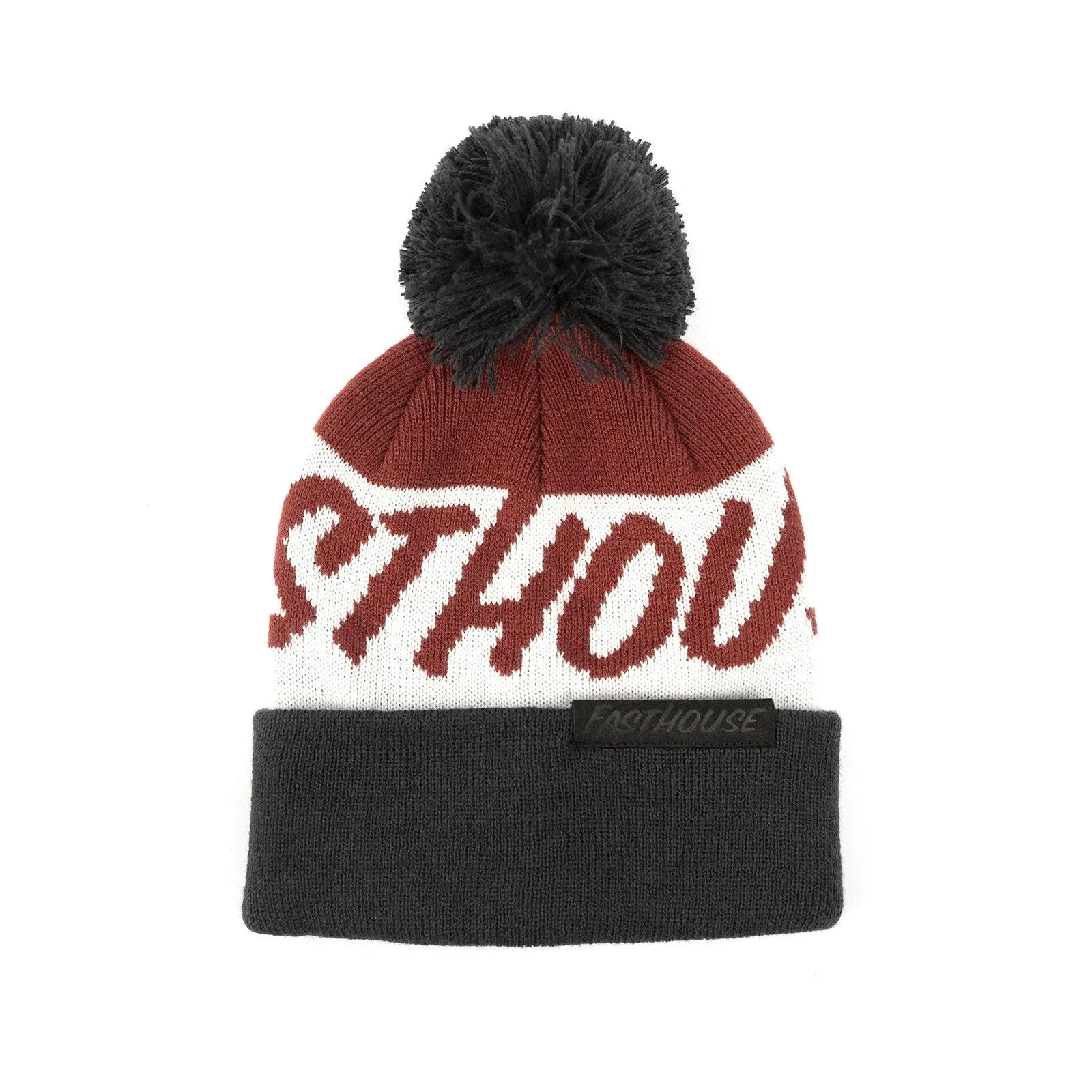 Fasthouse Youth Fastball Beanie - Rust/Smoked Navy