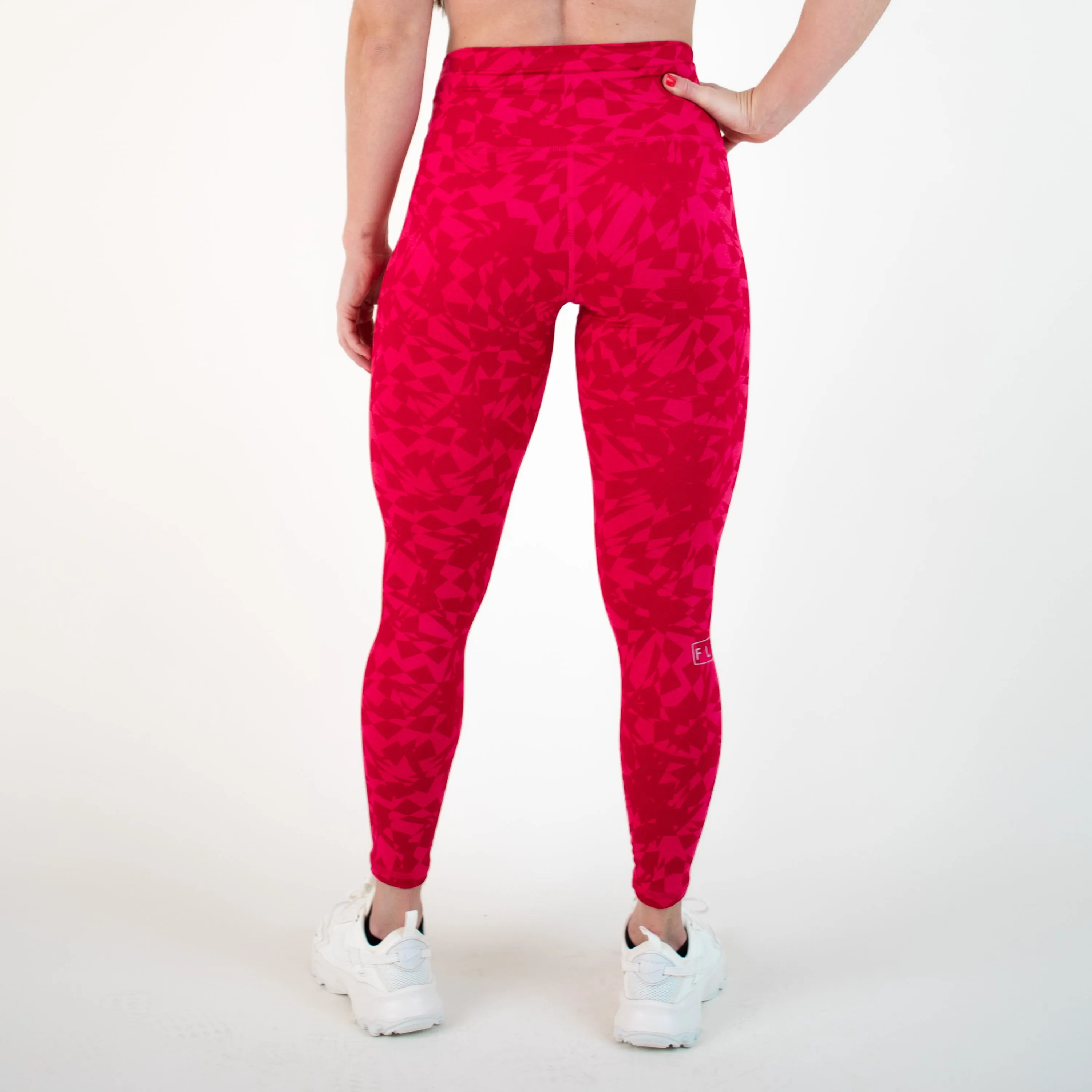 FLEO El Toro 25" Leggings - Heather Virtual Pink Fracture