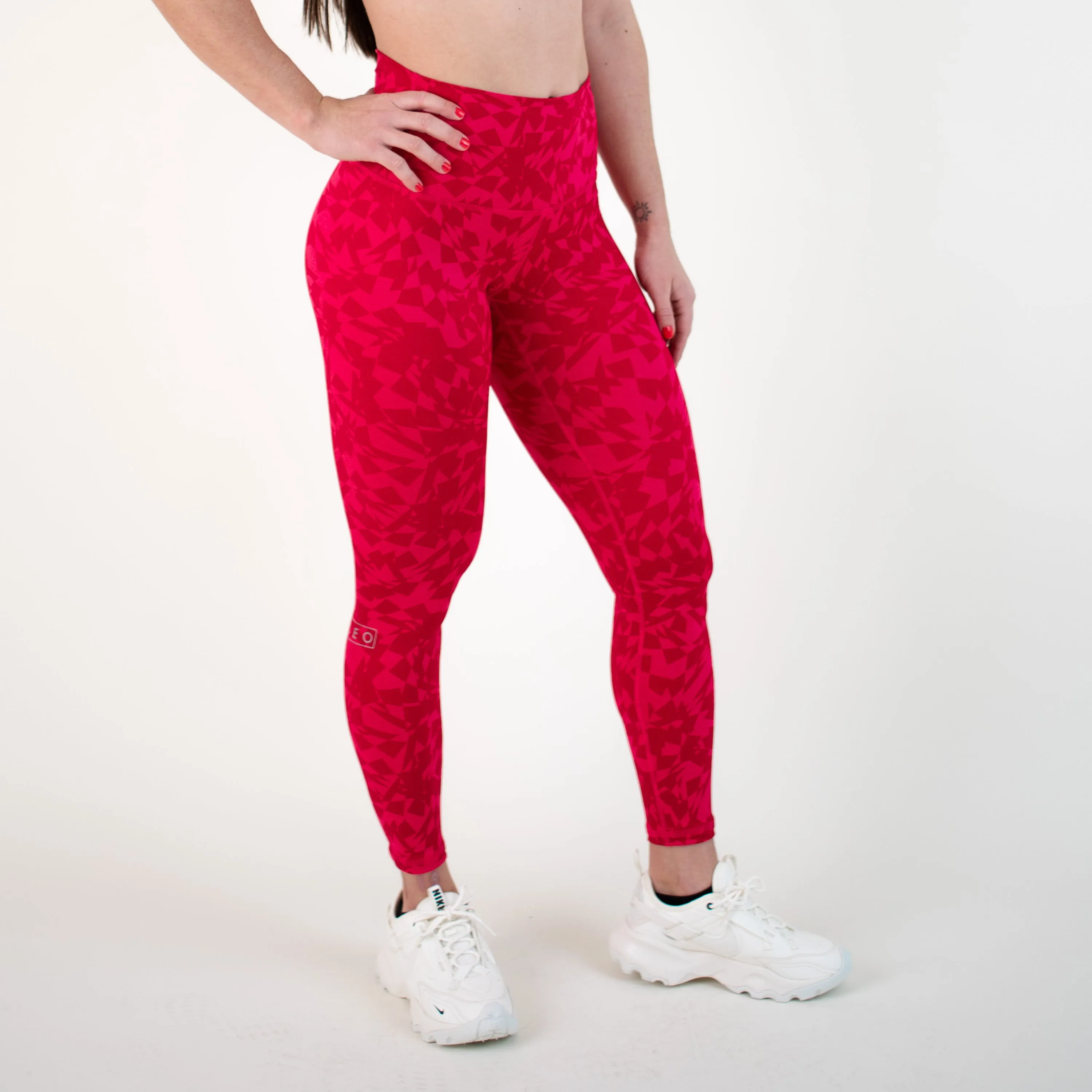 FLEO El Toro 25" Leggings - Heather Virtual Pink Fracture