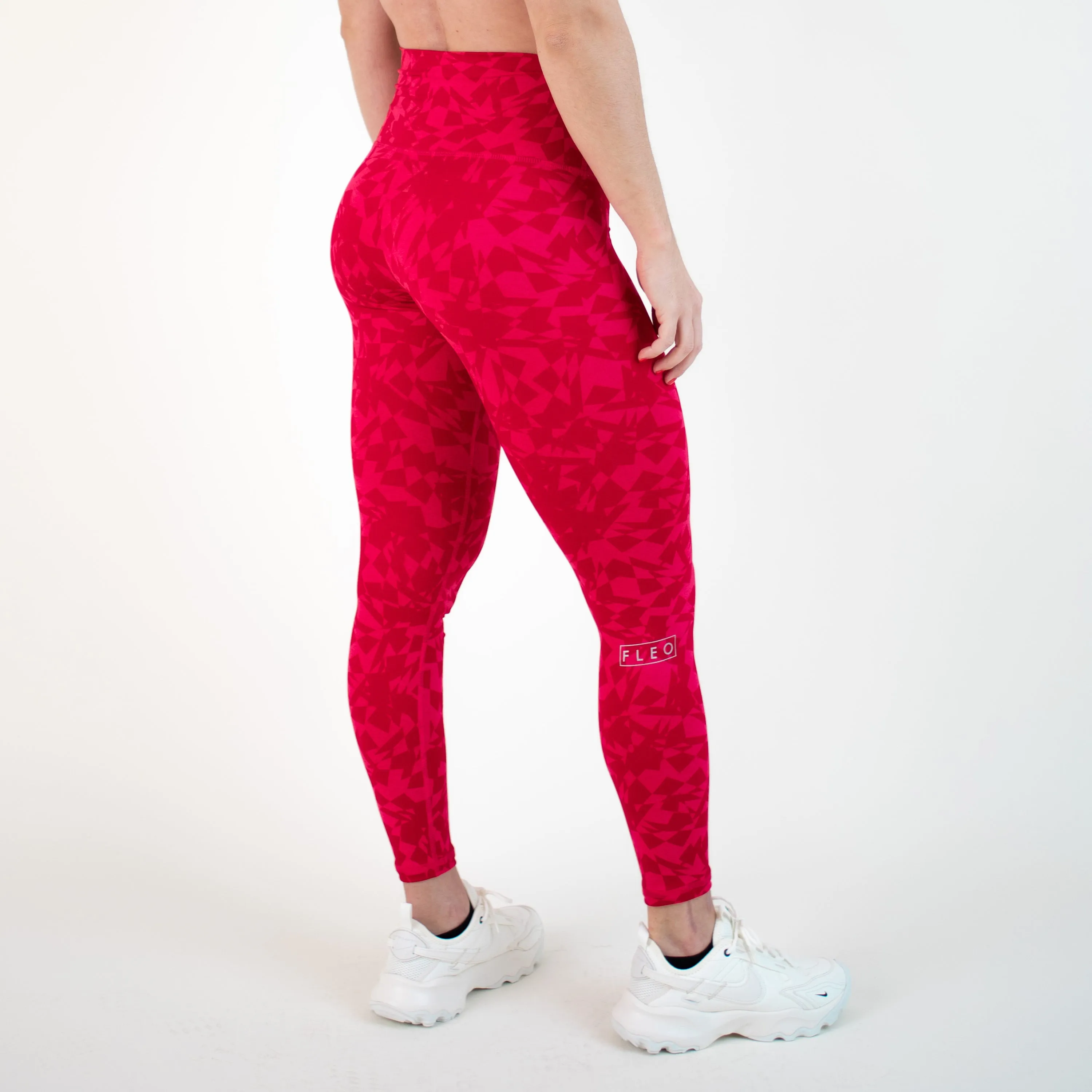 FLEO El Toro 25" Leggings - Heather Virtual Pink Fracture