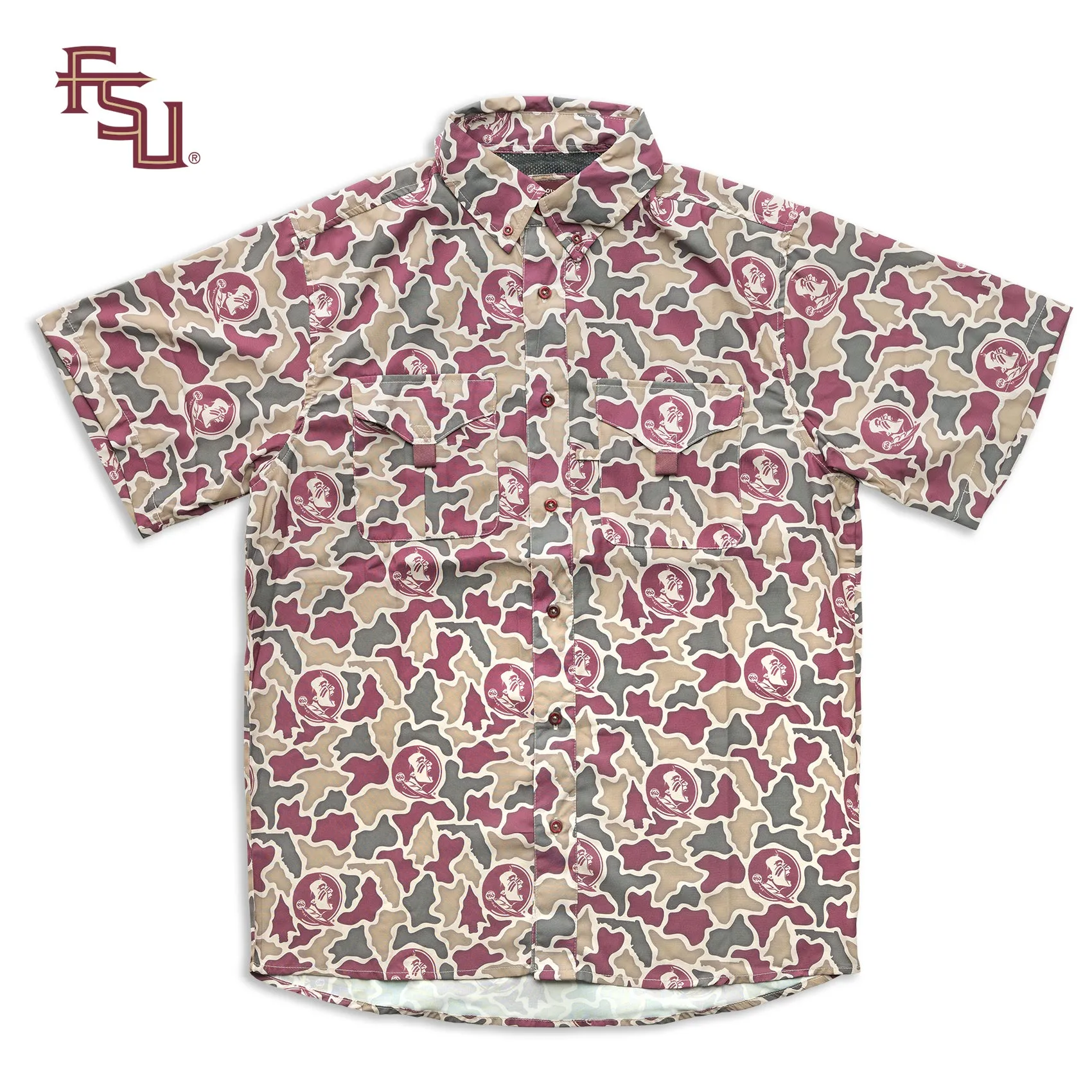 Florida State Camo - Frio Tech Shirt