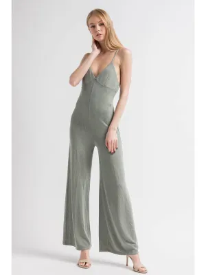 Fore-Olive Jumpsuit