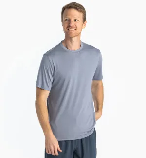 Free Fly Men's Bamboo Motion Tee in Slate